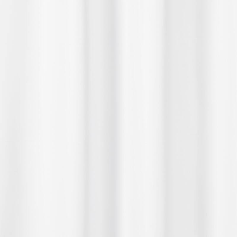 Whitmor Vinyl Shower Curtain with Copper Plated Grommets, 72" x 72